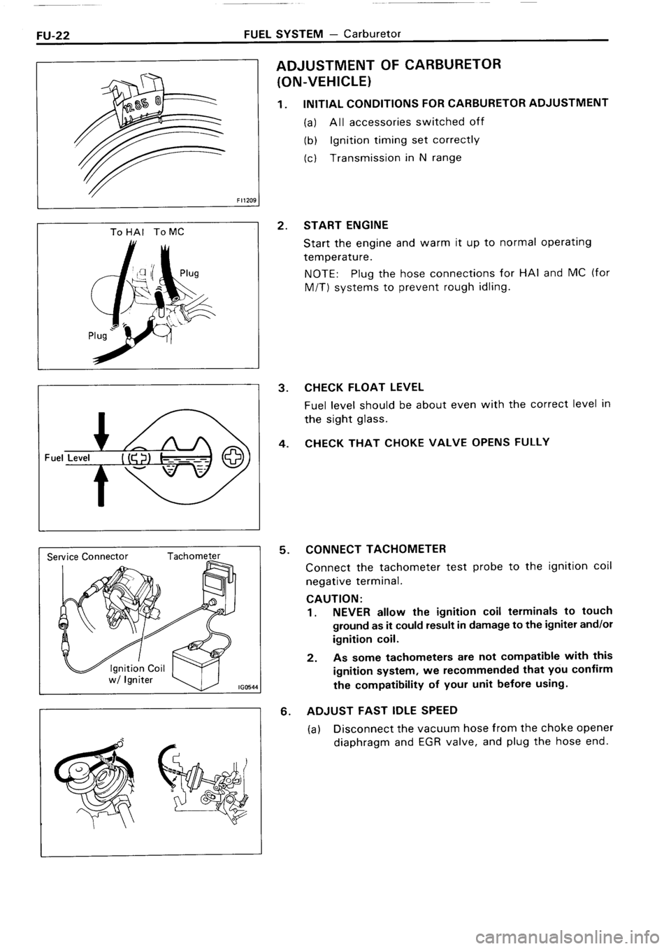 TOYOTA 4RUNNER 1986 Service Repair Manual TOYOTA 4RUNNER 1986 Service Repair Manual