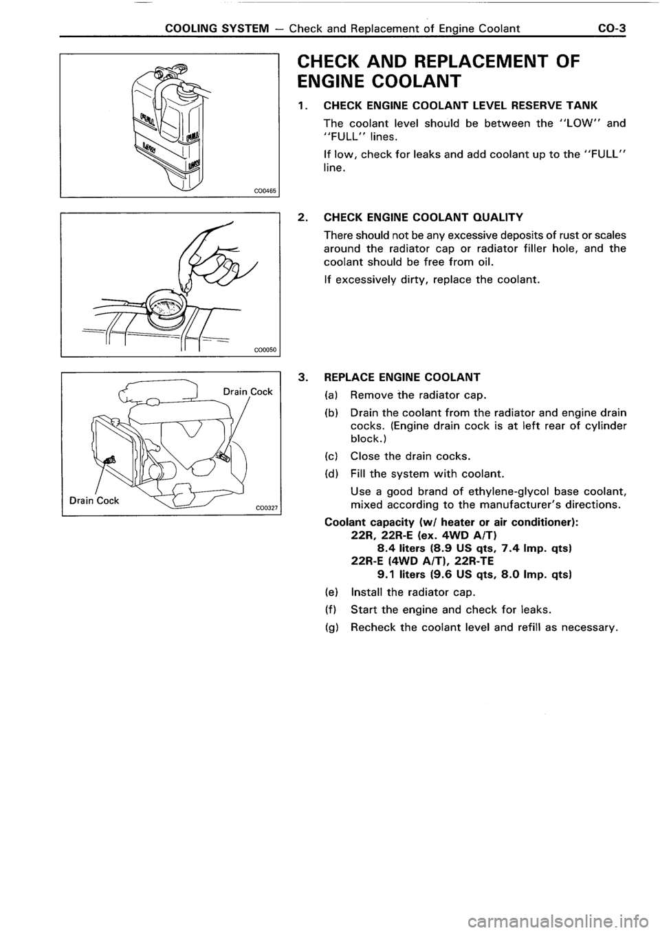 TOYOTA 4RUNNER 1986 Service Repair Manual TOYOTA 4RUNNER 1986 Service Repair Manual