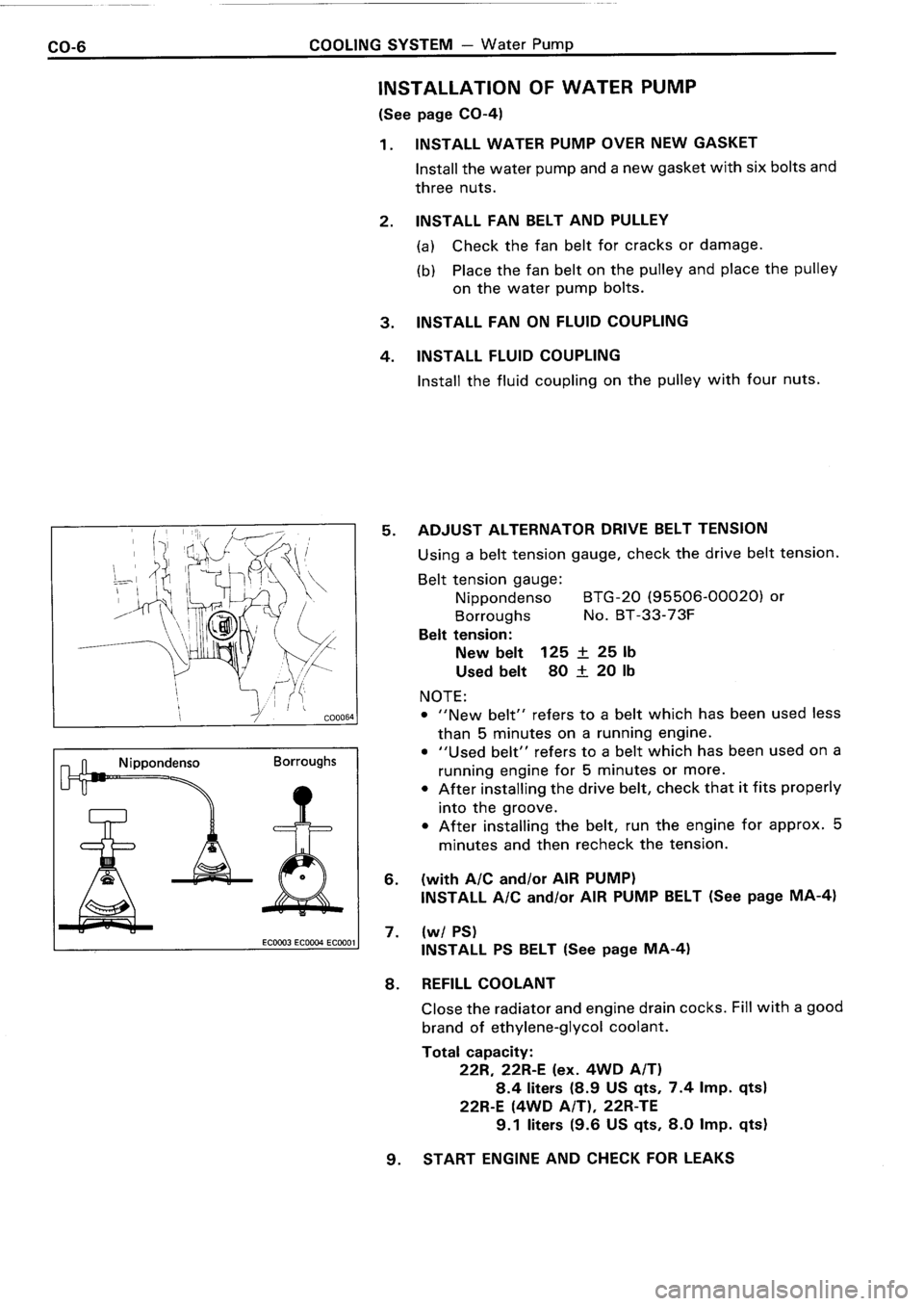 TOYOTA 4RUNNER 1986 Service Repair Manual TOYOTA 4RUNNER 1986 Service Repair Manual