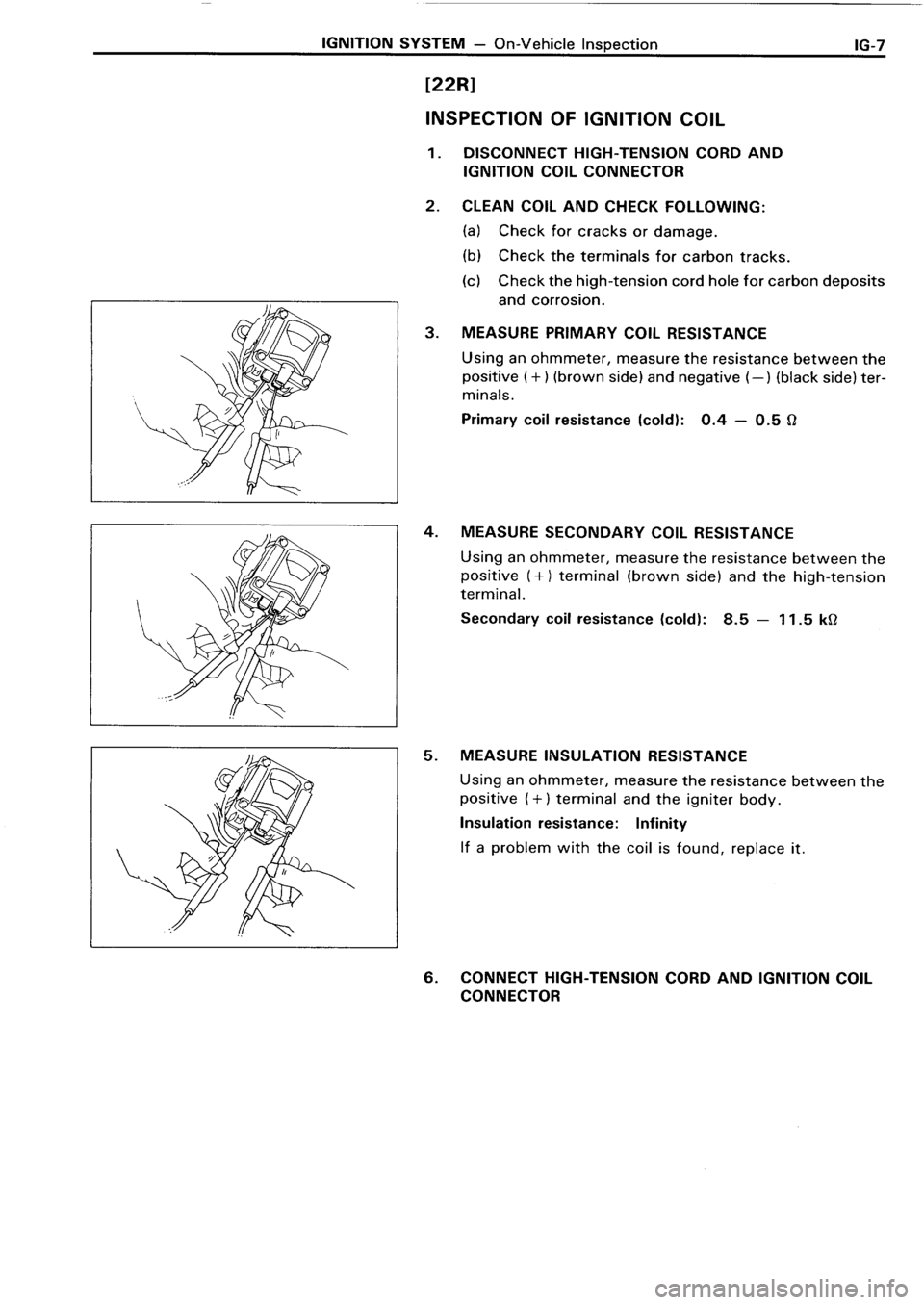 TOYOTA 4RUNNER 1986 Service Repair Manual TOYOTA 4RUNNER 1986 Service Repair Manual