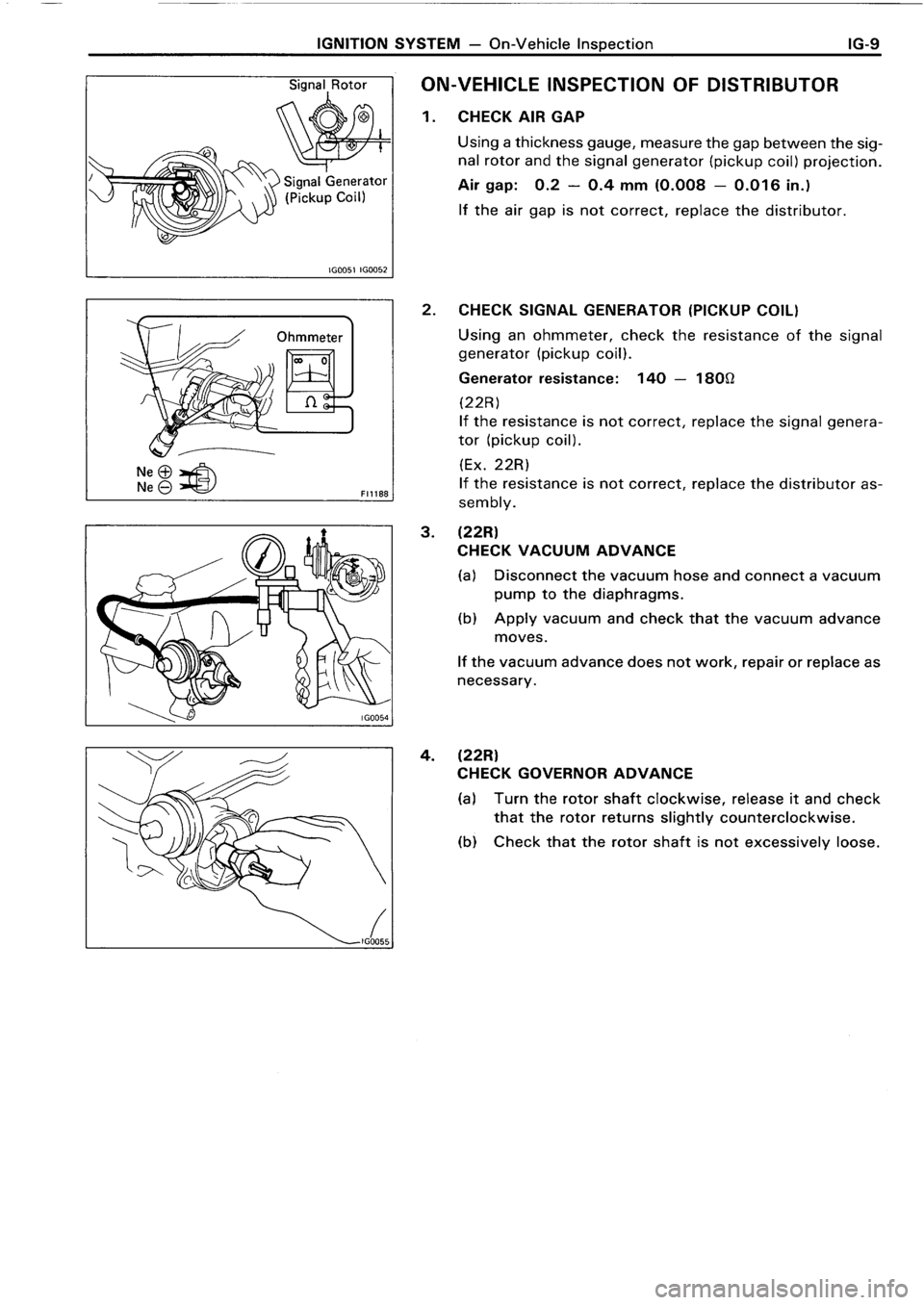 TOYOTA 4RUNNER 1986 Service Repair Manual TOYOTA 4RUNNER 1986 Service Repair Manual