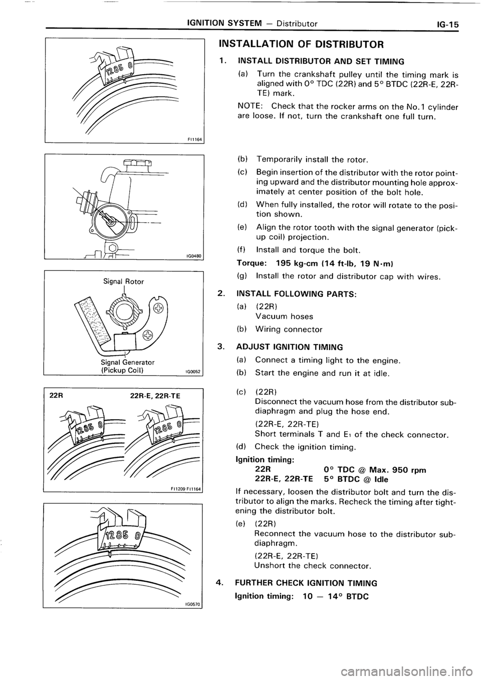 TOYOTA 4RUNNER 1986 Service Repair Manual TOYOTA 4RUNNER 1986 Service Repair Manual