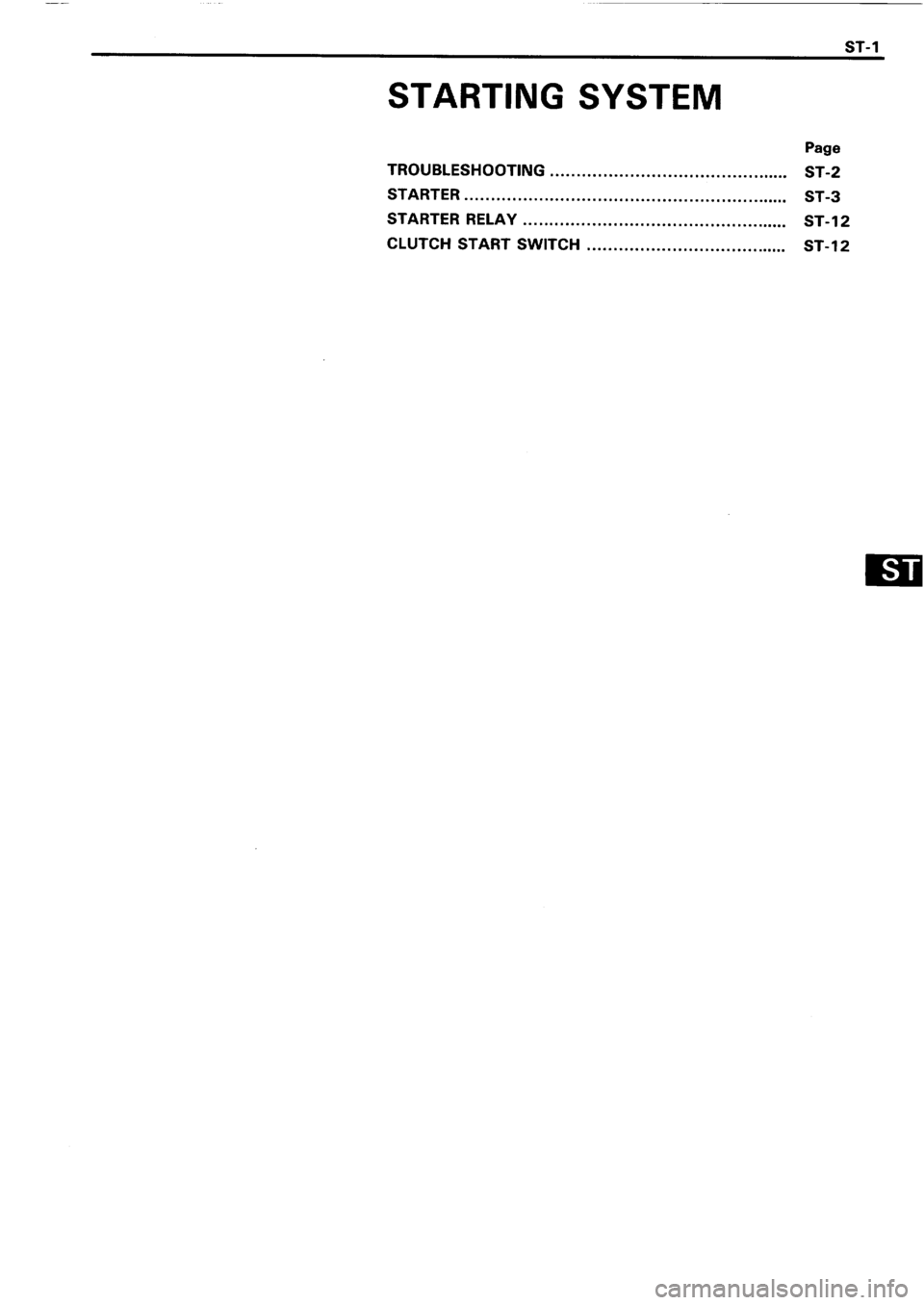 TOYOTA 4RUNNER 1986 Service Repair Manual TOYOTA 4RUNNER 1986 Service Repair Manual