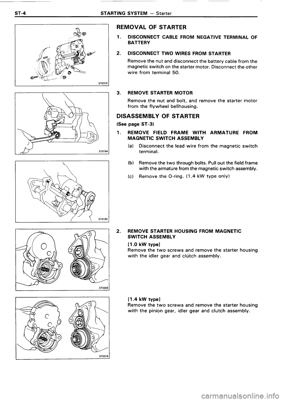 TOYOTA 4RUNNER 1986 Service Repair Manual TOYOTA 4RUNNER 1986 Service Repair Manual