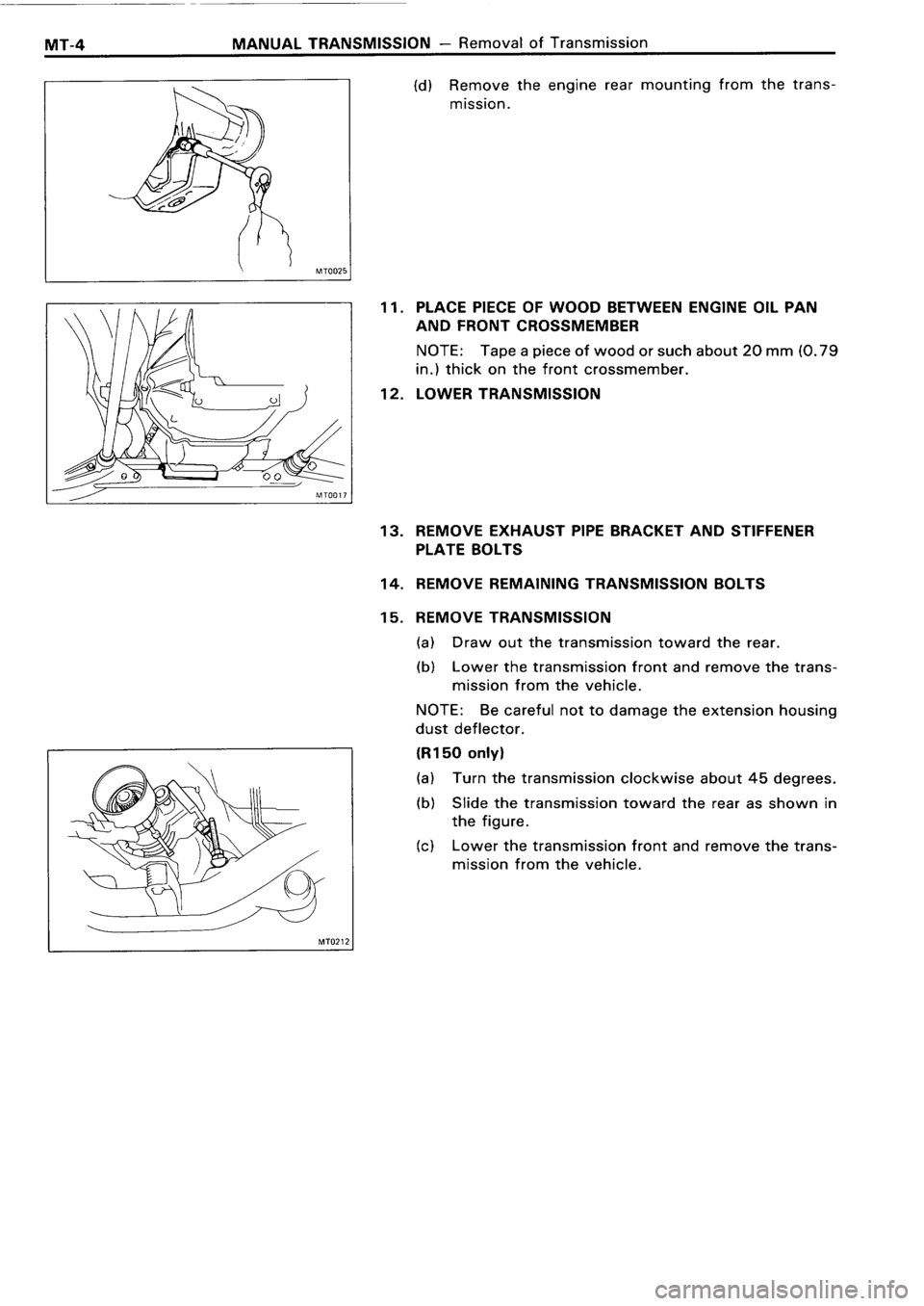 TOYOTA 4RUNNER 1986 Service Repair Manual TOYOTA 4RUNNER 1986 Service Repair Manual