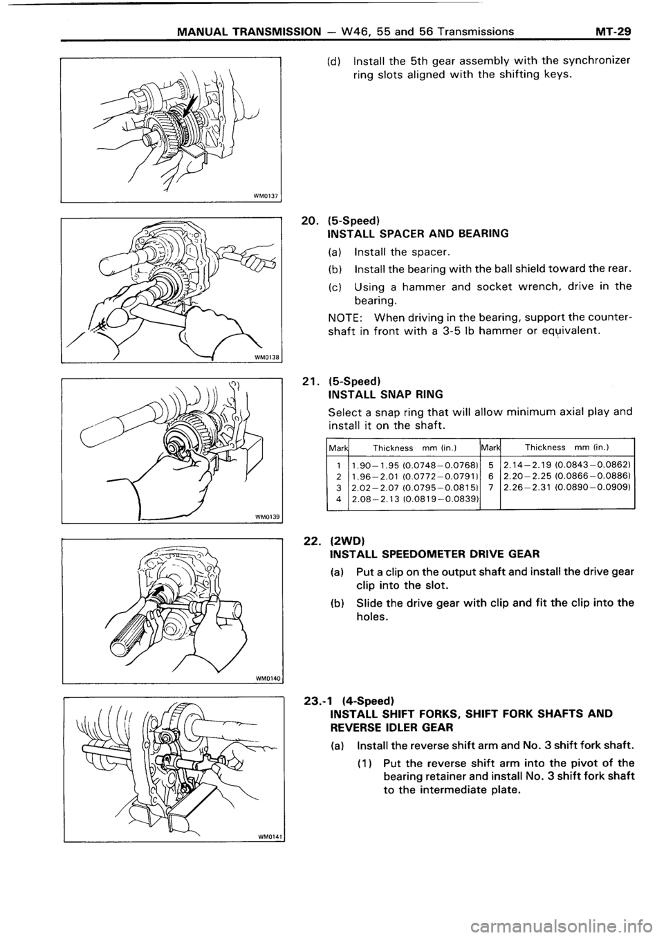 TOYOTA 4RUNNER 1986 Service Repair Manual TOYOTA 4RUNNER 1986 Service Repair Manual