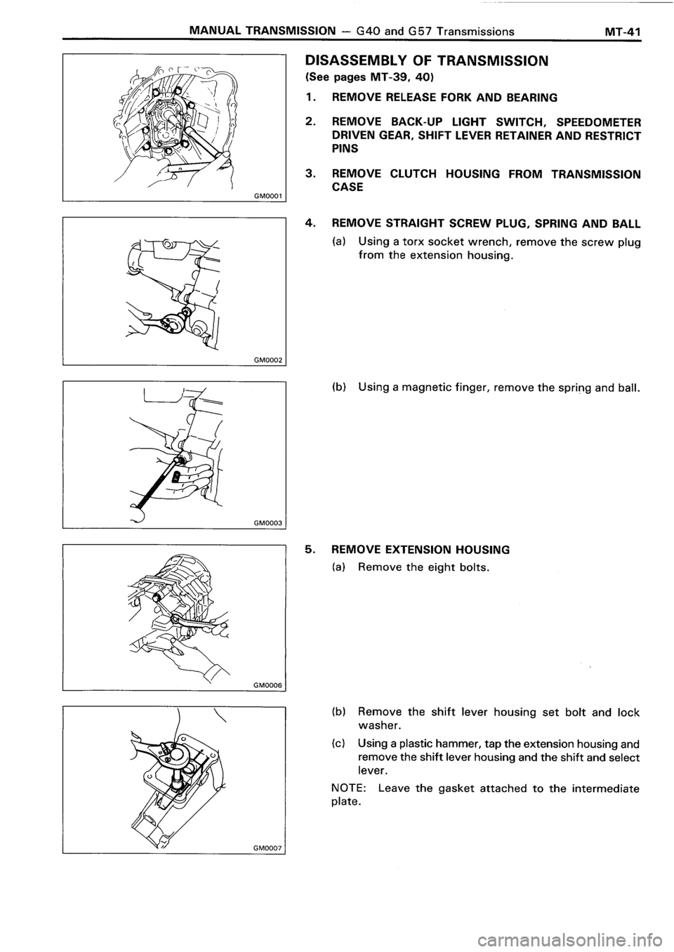 TOYOTA 4RUNNER 1986 Service Repair Manual TOYOTA 4RUNNER 1986 Service Repair Manual