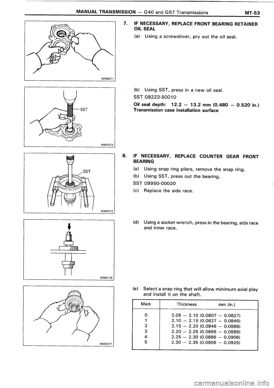 TOYOTA 4RUNNER 1986 Service Repair Manual TOYOTA 4RUNNER 1986 Service Repair Manual