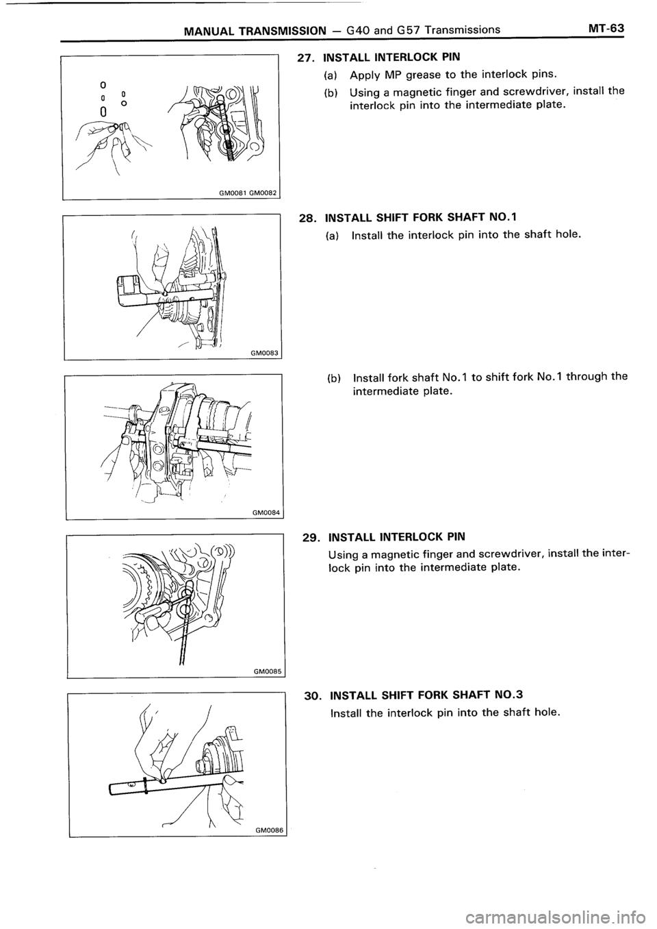 TOYOTA 4RUNNER 1986 Service Repair Manual TOYOTA 4RUNNER 1986 Service Repair Manual