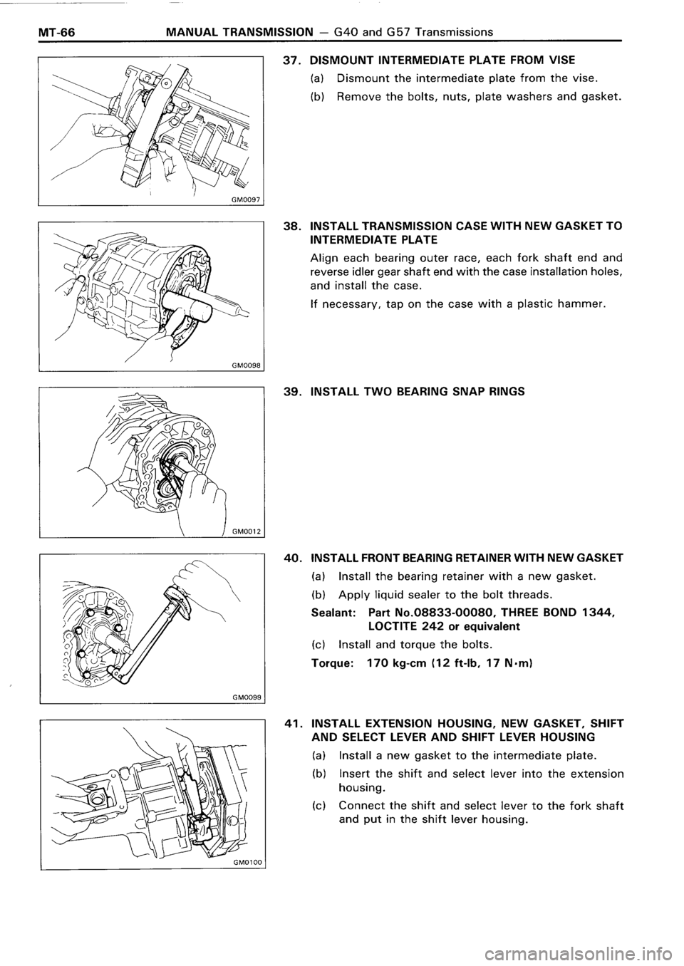 TOYOTA 4RUNNER 1986 Service Repair Manual TOYOTA 4RUNNER 1986 Service Repair Manual