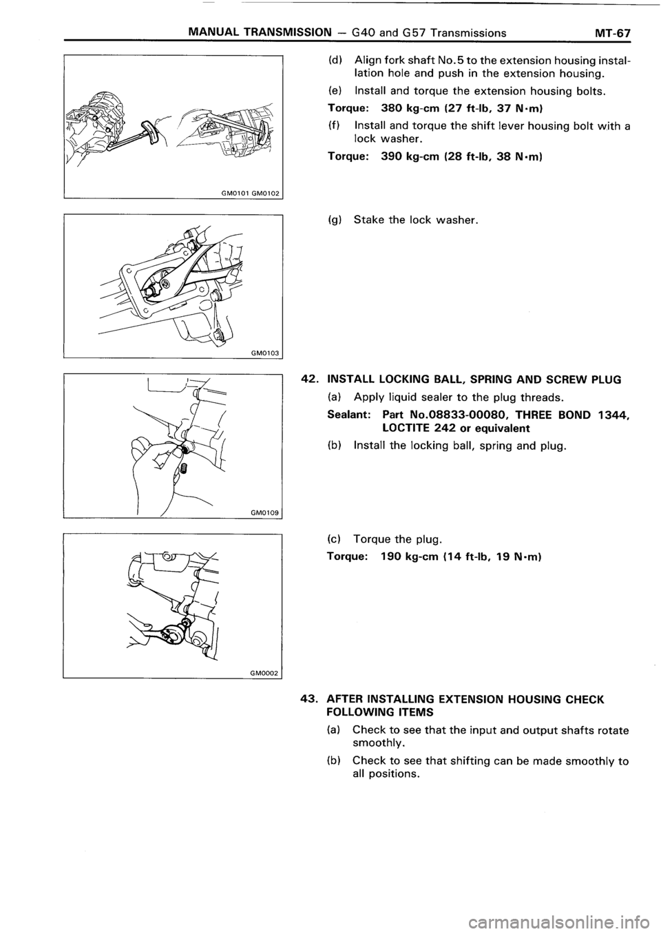 TOYOTA 4RUNNER 1986 Service Repair Manual TOYOTA 4RUNNER 1986 Service Repair Manual