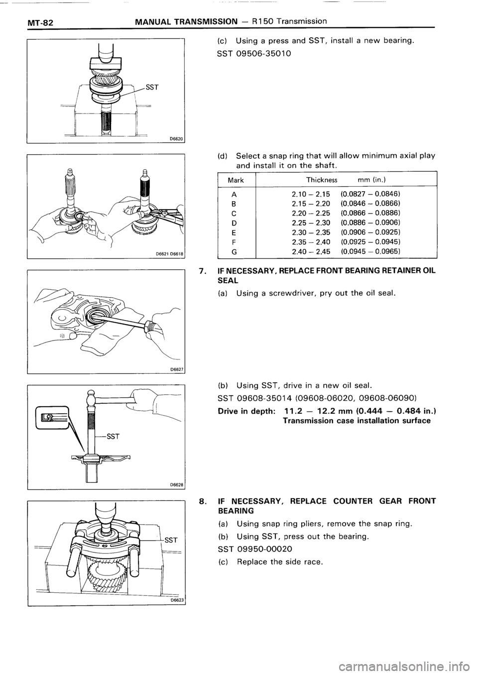 TOYOTA 4RUNNER 1986 Service Repair Manual TOYOTA 4RUNNER 1986 Service Repair Manual