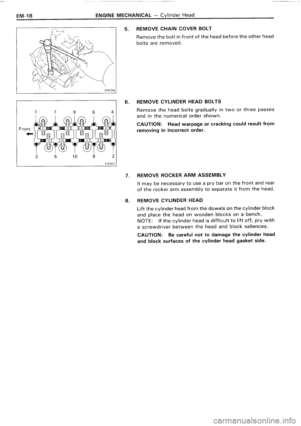 TOYOTA 4RUNNER 1986 Service Service Manual TOYOTA 4RUNNER 1986 Service Service Manual