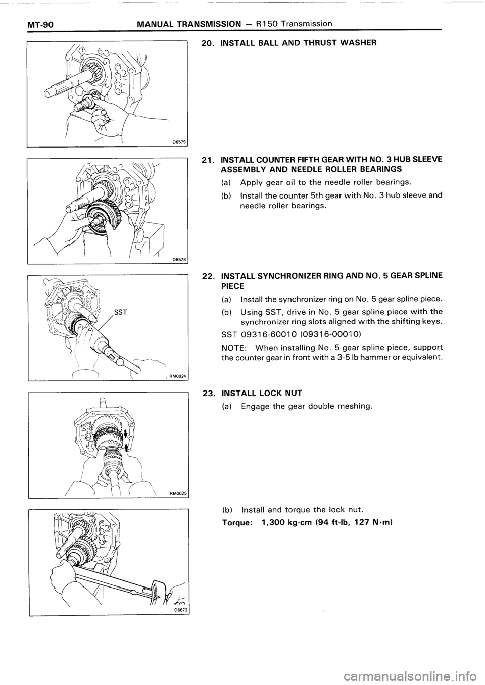 TOYOTA 4RUNNER 1986 Service Repair Manual TOYOTA 4RUNNER 1986 Service Repair Manual