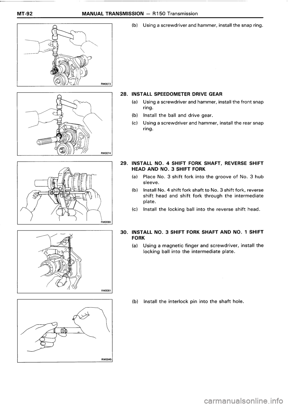 TOYOTA 4RUNNER 1986 Service Repair Manual TOYOTA 4RUNNER 1986 Service Repair Manual
