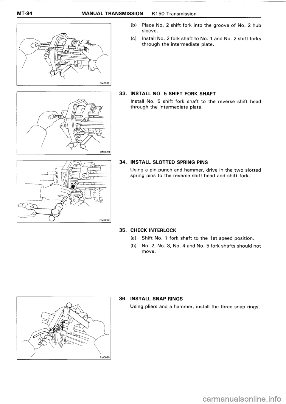 TOYOTA 4RUNNER 1986 Service Repair Manual TOYOTA 4RUNNER 1986 Service Repair Manual