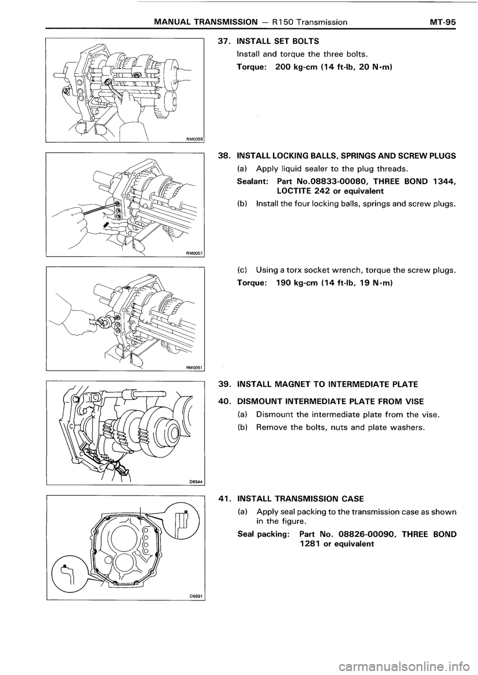 TOYOTA 4RUNNER 1986 Service Repair Manual TOYOTA 4RUNNER 1986 Service Repair Manual
