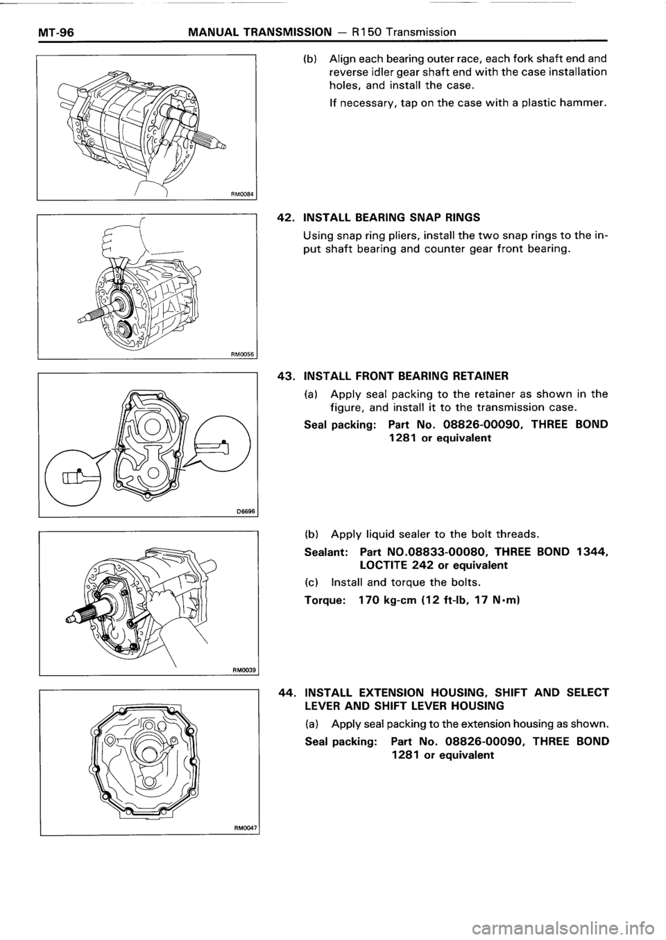 TOYOTA 4RUNNER 1986 Service Repair Manual TOYOTA 4RUNNER 1986 Service Repair Manual