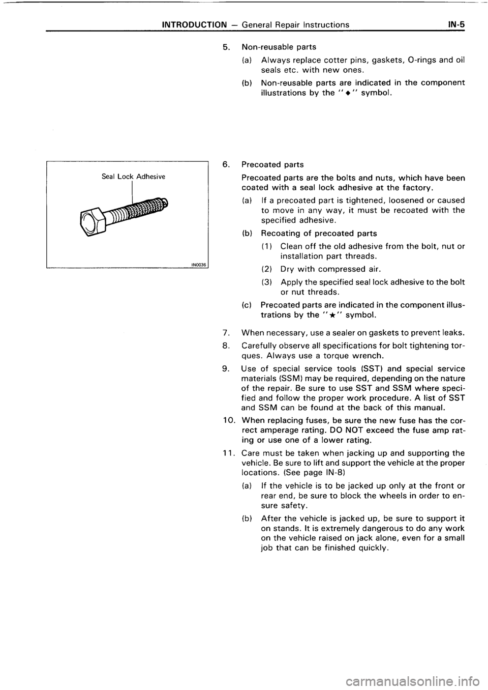 TOYOTA 4RUNNER 1986 Service Repair Manual TOYOTA 4RUNNER 1986 Service Repair Manual