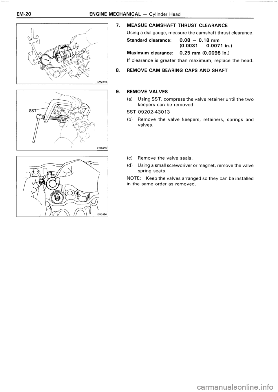 TOYOTA 4RUNNER 1986  Service Workshop Manual 