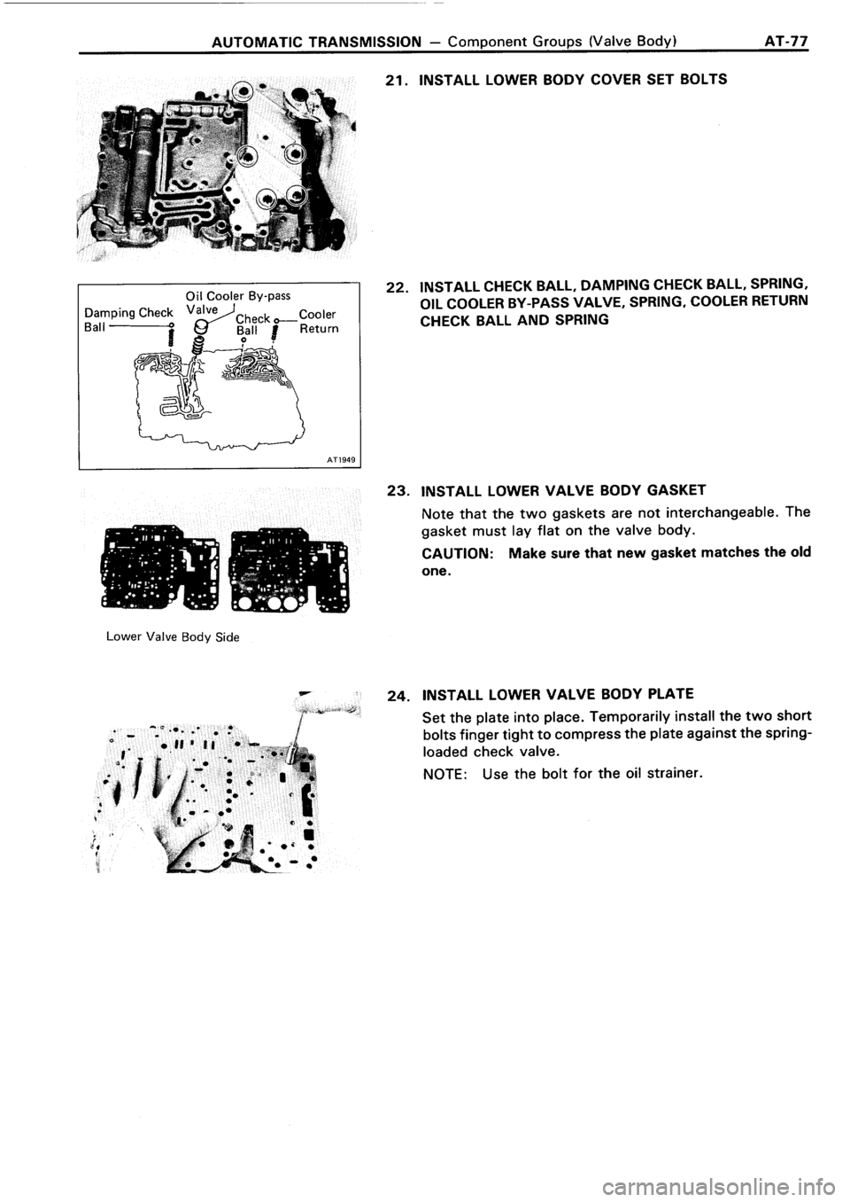 TOYOTA 4RUNNER 1986 Service Repair Manual TOYOTA 4RUNNER 1986 Service Repair Manual