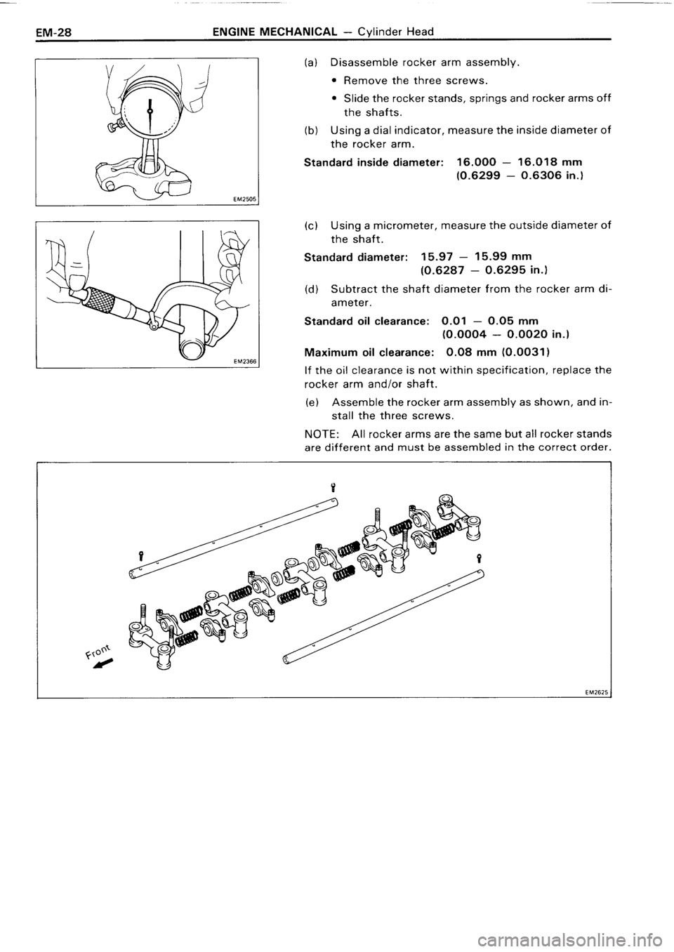 TOYOTA 4RUNNER 1986  Service Workshop Manual 