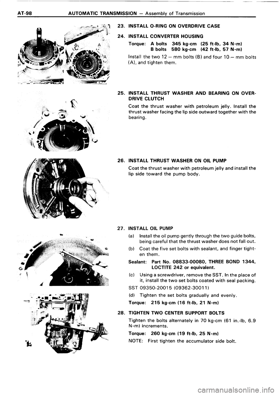 TOYOTA 4RUNNER 1986 Service Repair Manual TOYOTA 4RUNNER 1986 Service Repair Manual