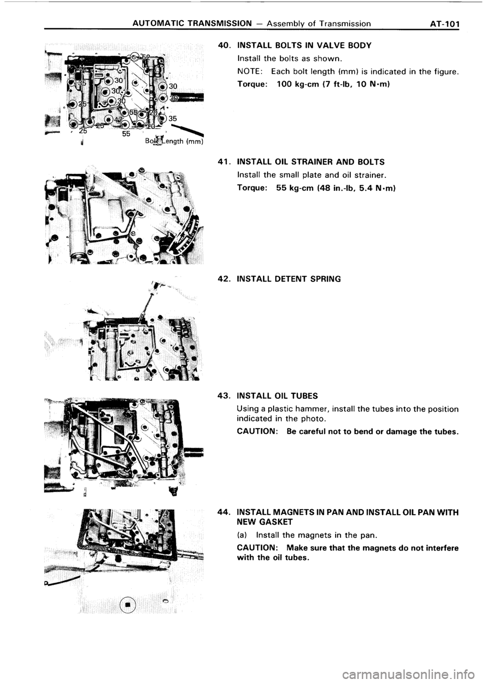 TOYOTA 4RUNNER 1986 Service Repair Manual TOYOTA 4RUNNER 1986 Service Repair Manual