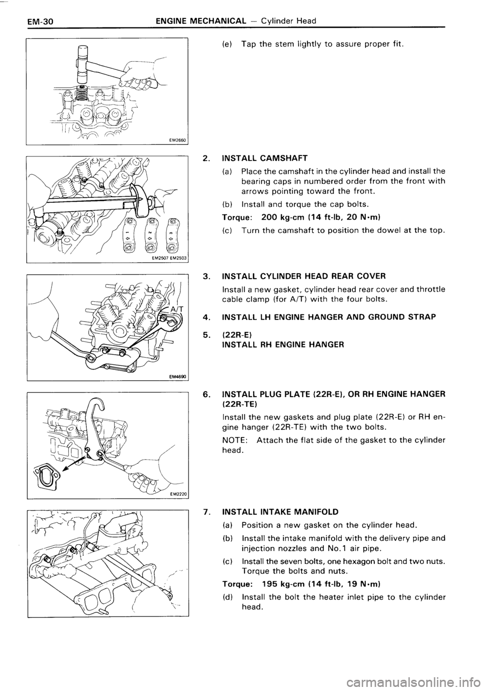 TOYOTA 4RUNNER 1986 Service Manual PDF TOYOTA 4RUNNER 1986 Service Manual PDF