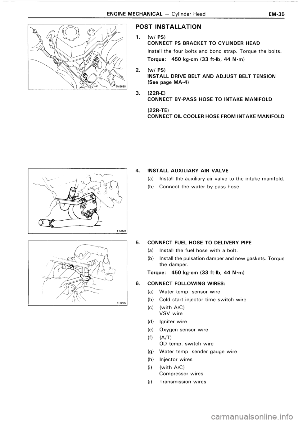 TOYOTA 4RUNNER 1986 Service Manual PDF TOYOTA 4RUNNER 1986 Service Manual PDF