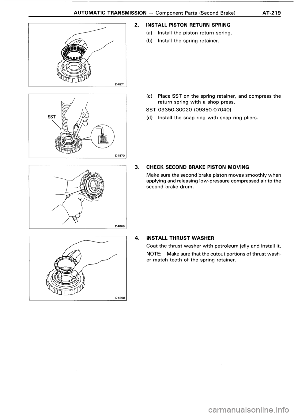 TOYOTA 4RUNNER 1986 Service Repair Manual TOYOTA 4RUNNER 1986 Service Repair Manual