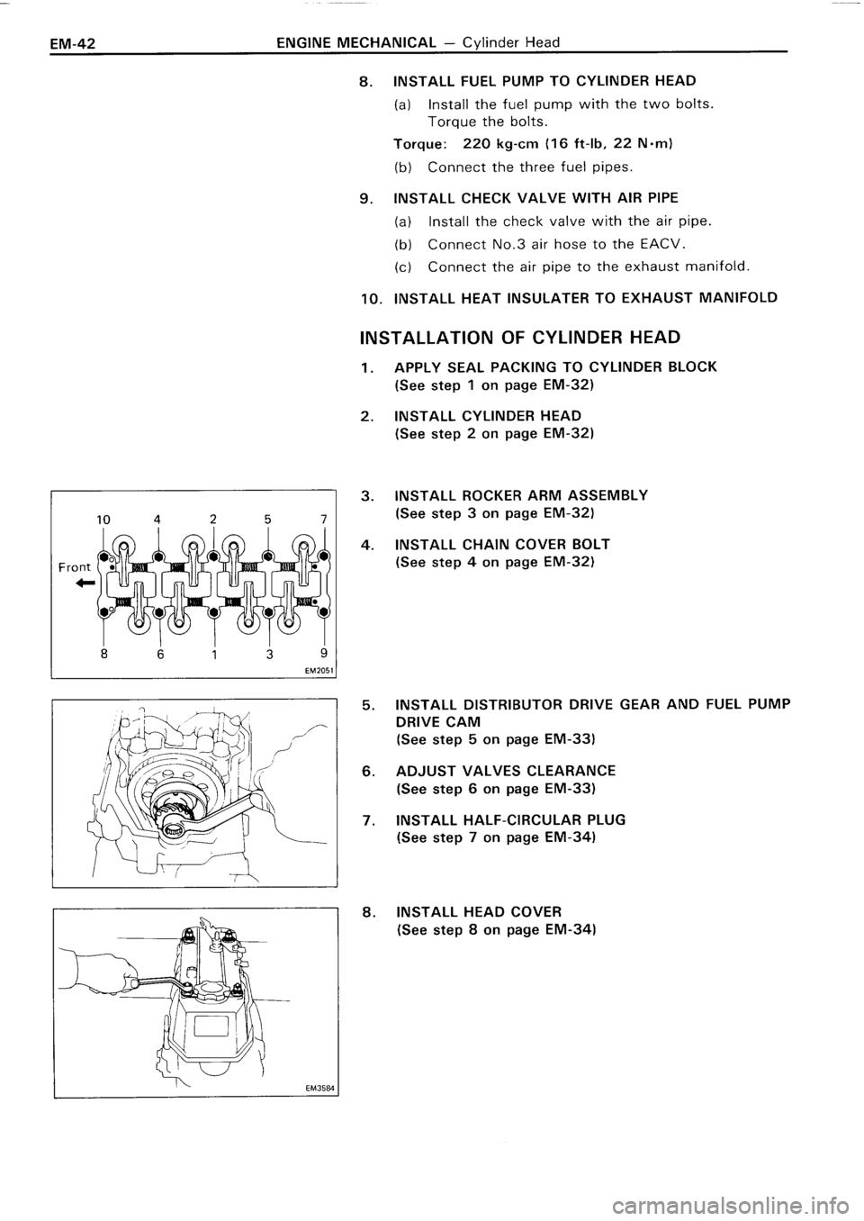 TOYOTA 4RUNNER 1986 Service Manual PDF TOYOTA 4RUNNER 1986 Service Manual PDF