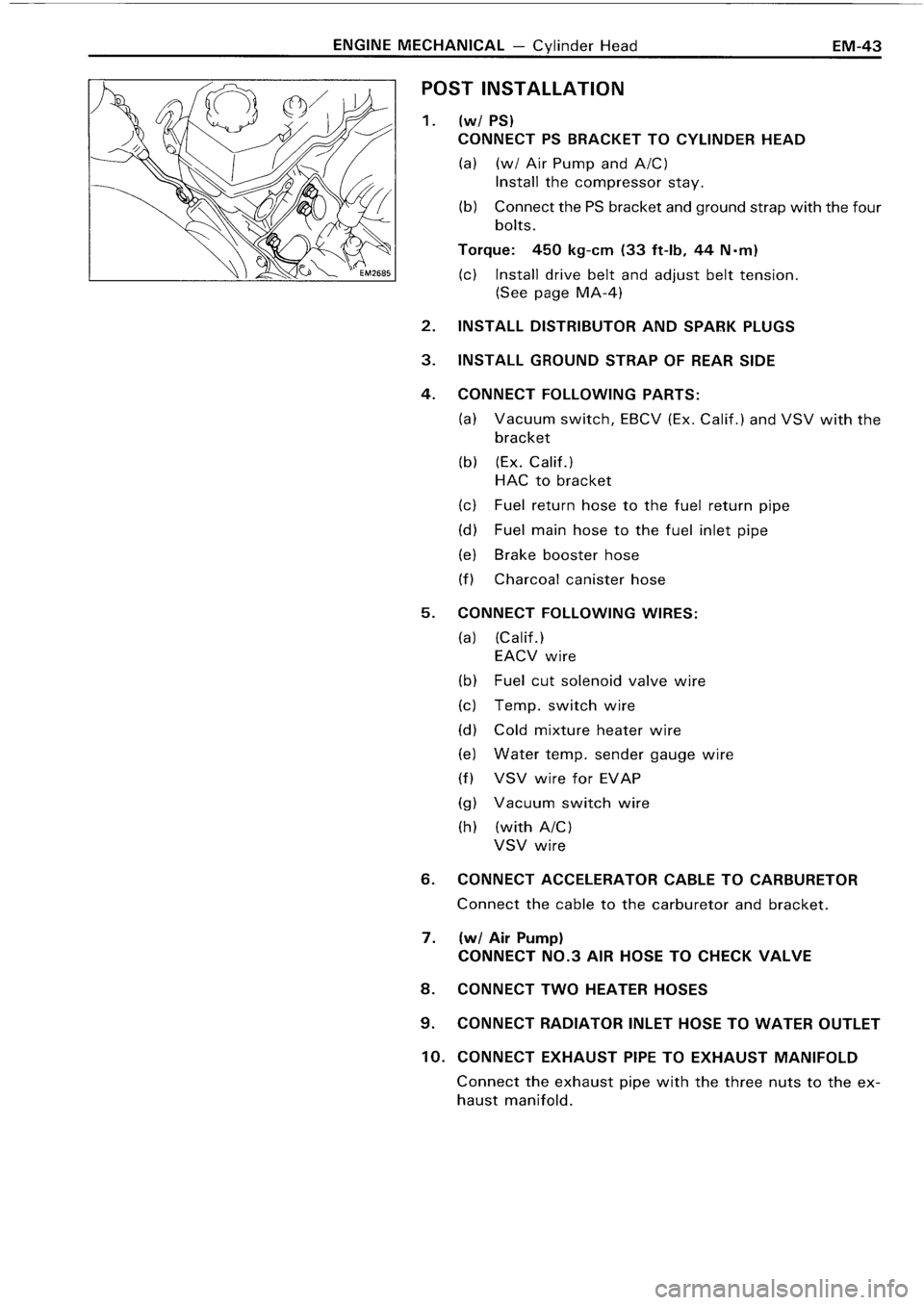 TOYOTA 4RUNNER 1986 Service Manual PDF TOYOTA 4RUNNER 1986 Service Manual PDF