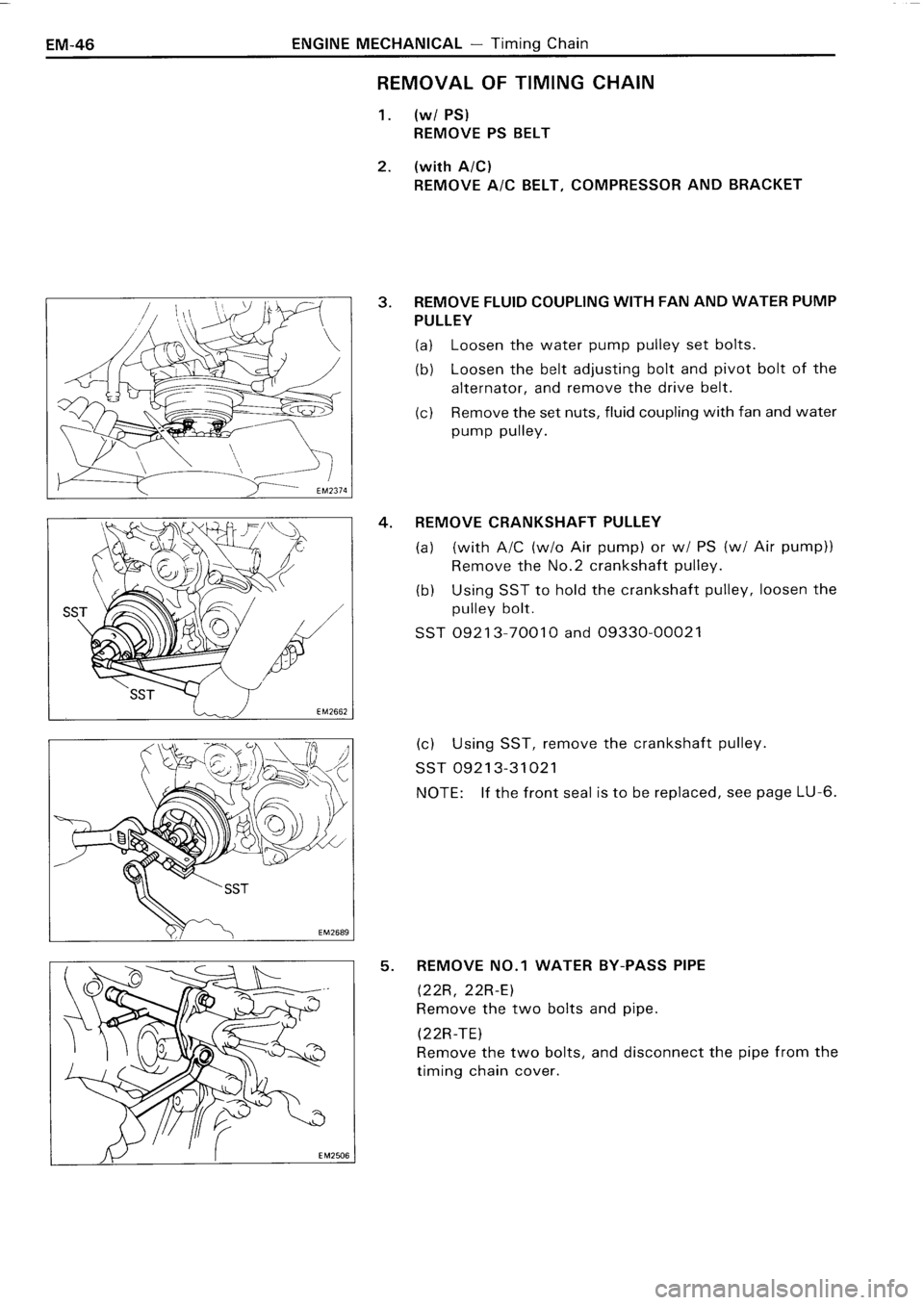 TOYOTA 4RUNNER 1986 Service Manual PDF TOYOTA 4RUNNER 1986 Service Manual PDF