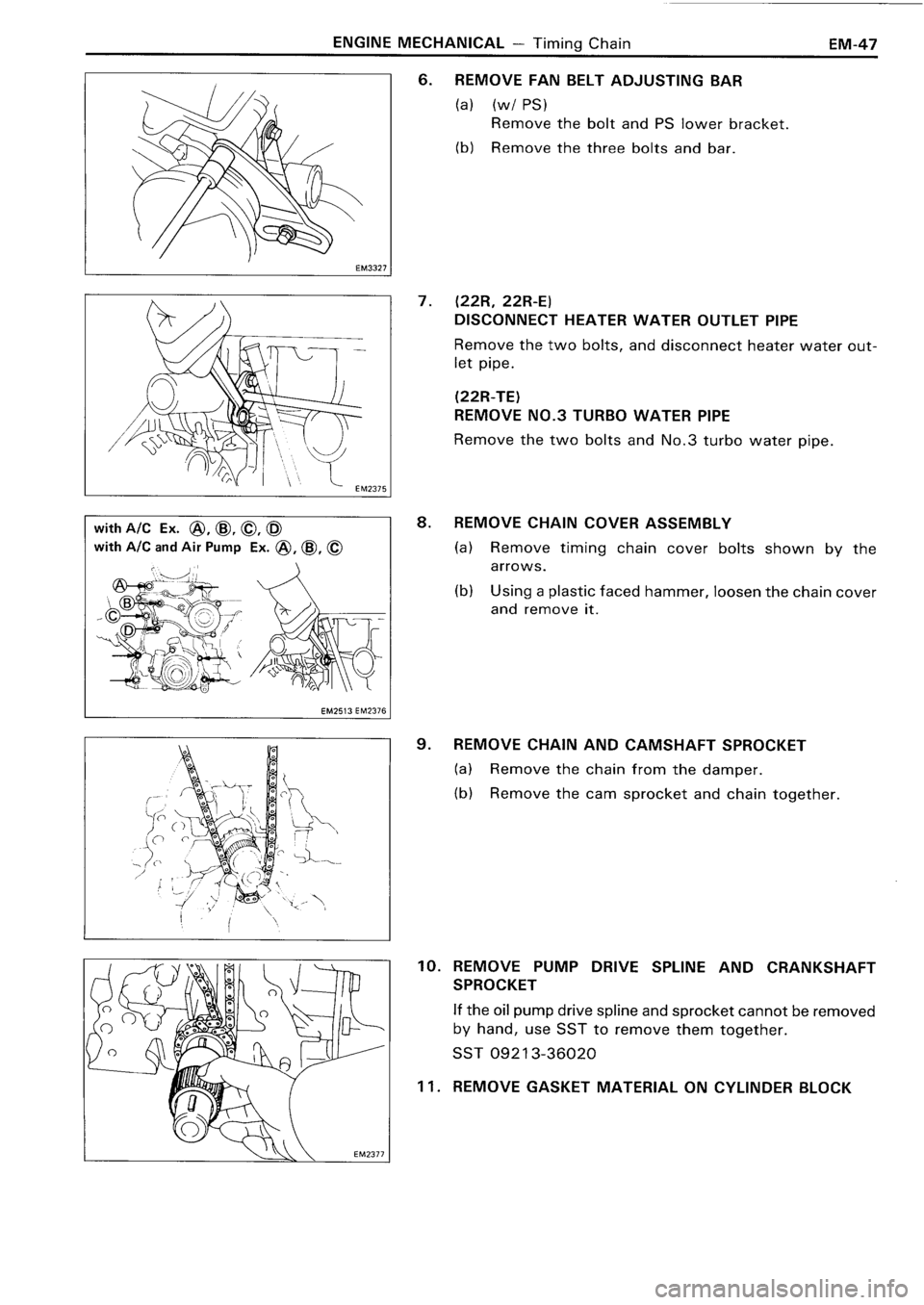 TOYOTA 4RUNNER 1986 Service Manual PDF TOYOTA 4RUNNER 1986 Service Manual PDF