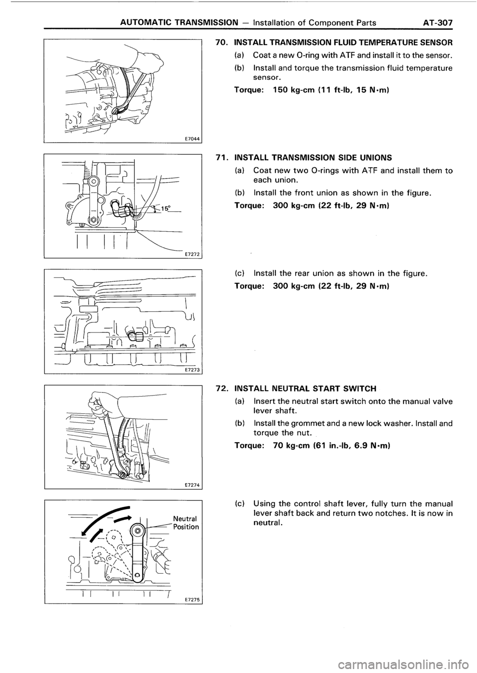 TOYOTA 4RUNNER 1986  Service Repair Manual 