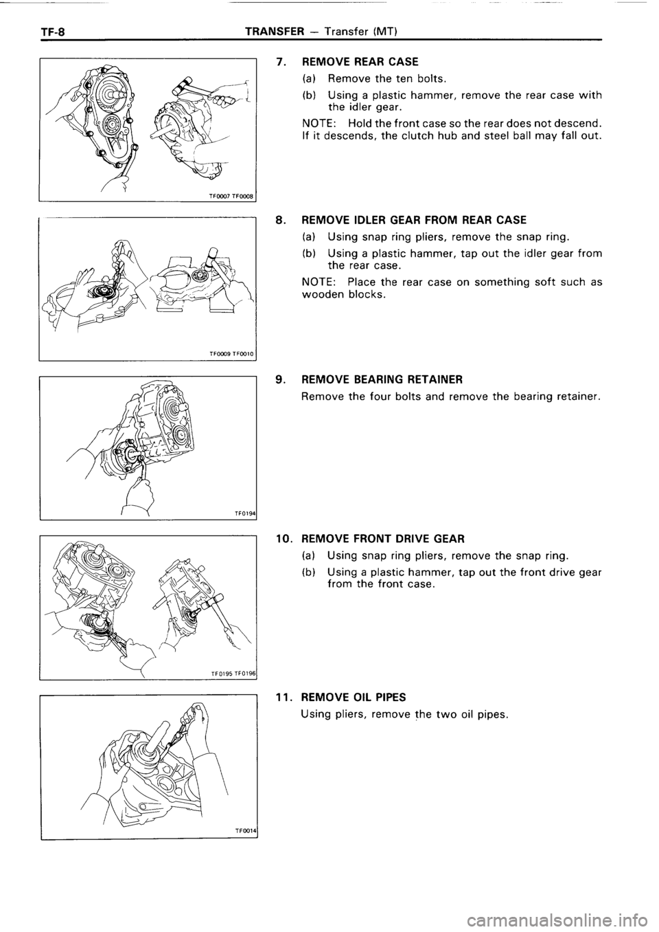TOYOTA 4RUNNER 1986 Service Repair Manual TOYOTA 4RUNNER 1986 Service Repair Manual