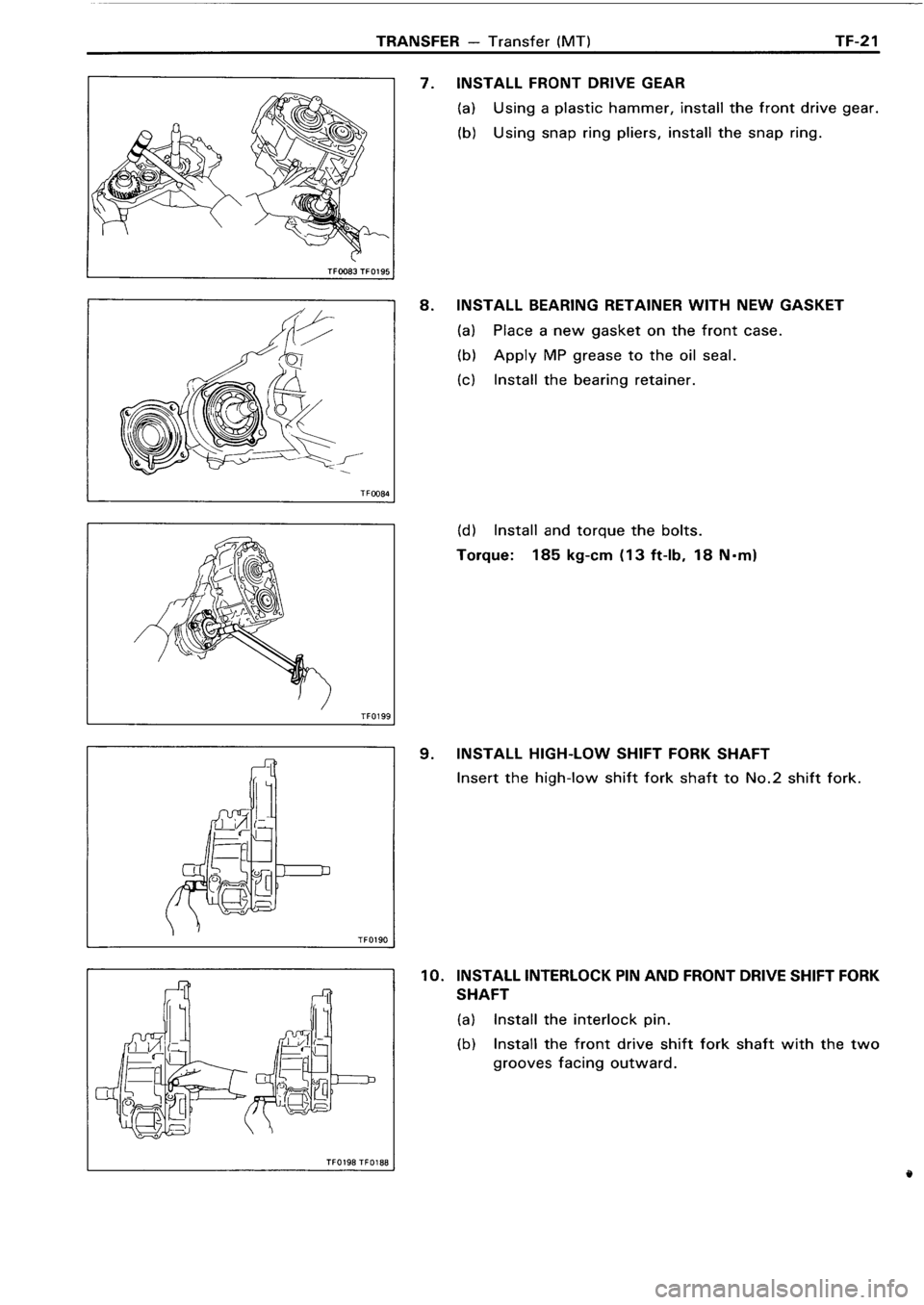 TOYOTA 4RUNNER 1986 Service Repair Manual TOYOTA 4RUNNER 1986 Service Repair Manual