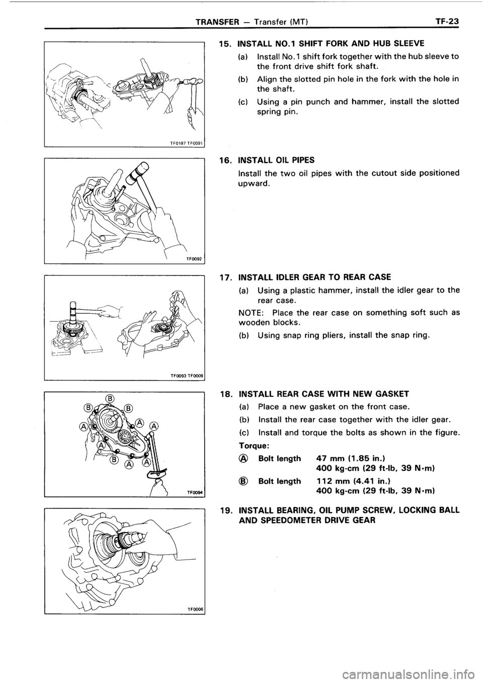 TOYOTA 4RUNNER 1986 Service Repair Manual TOYOTA 4RUNNER 1986 Service Repair Manual