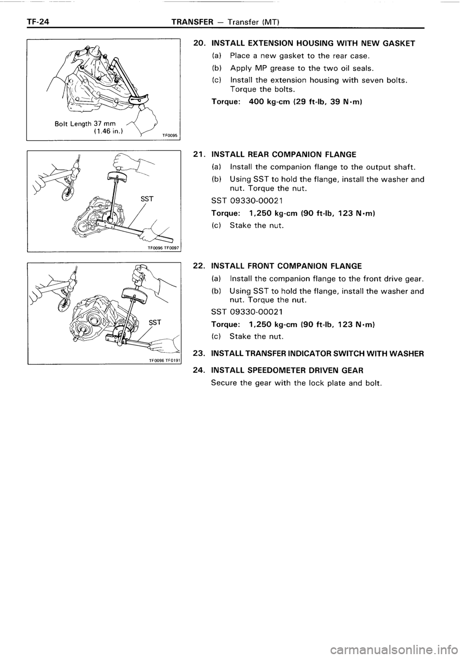 TOYOTA 4RUNNER 1986 Service Repair Manual TOYOTA 4RUNNER 1986 Service Repair Manual