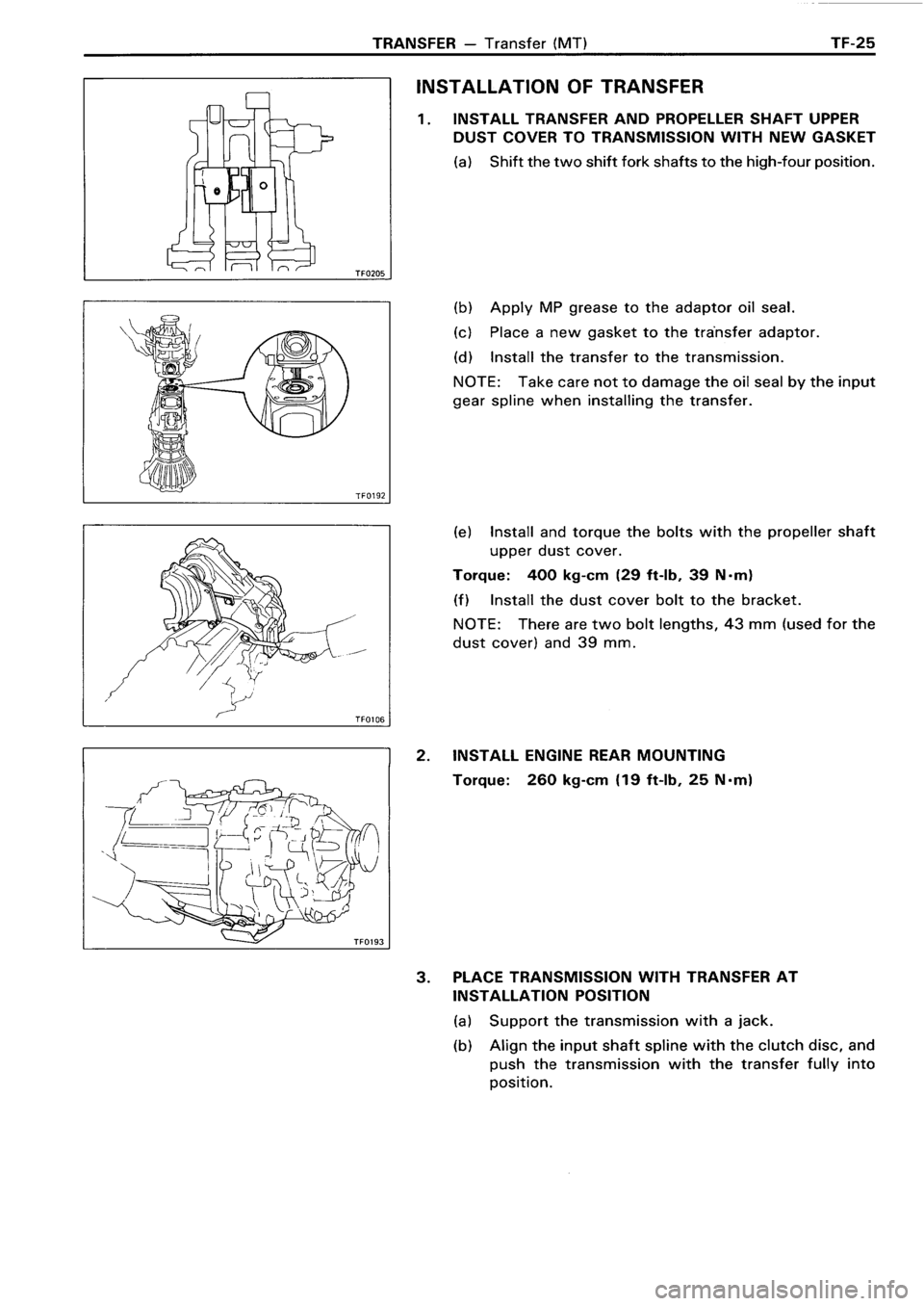 TOYOTA 4RUNNER 1986 Service Repair Manual TOYOTA 4RUNNER 1986 Service Repair Manual