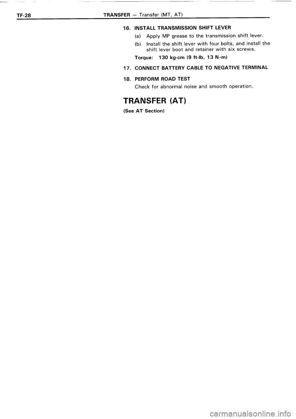TOYOTA 4RUNNER 1986 Service Repair Manual TOYOTA 4RUNNER 1986 Service Repair Manual