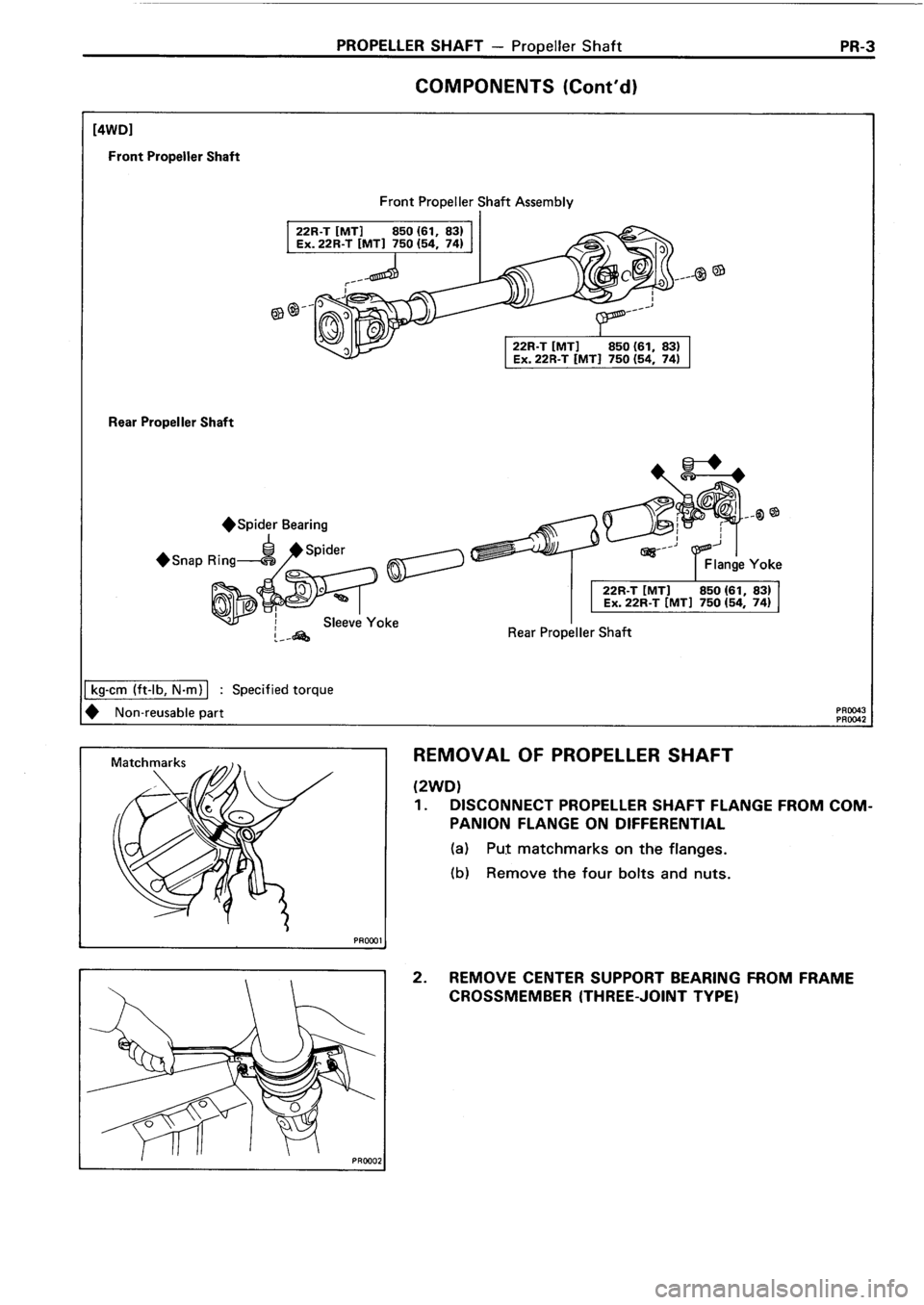 TOYOTA 4RUNNER 1986 Service Repair Manual TOYOTA 4RUNNER 1986 Service Repair Manual