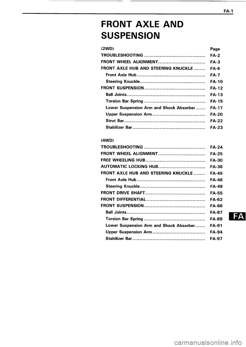 TOYOTA 4RUNNER 1986 Service Repair Manual TOYOTA 4RUNNER 1986 Service Repair Manual