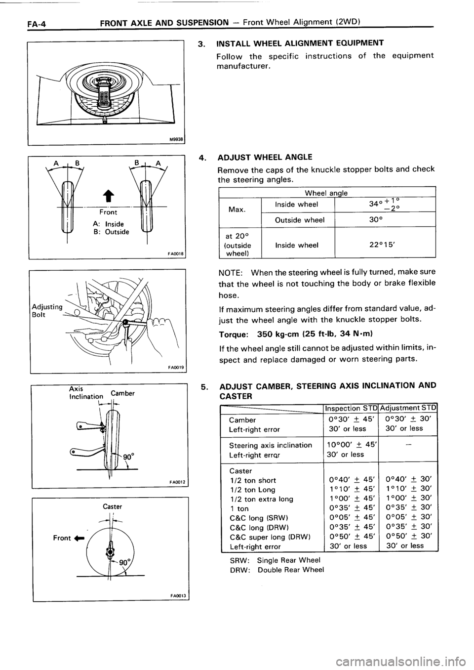 TOYOTA 4RUNNER 1986 Service Repair Manual TOYOTA 4RUNNER 1986 Service Repair Manual