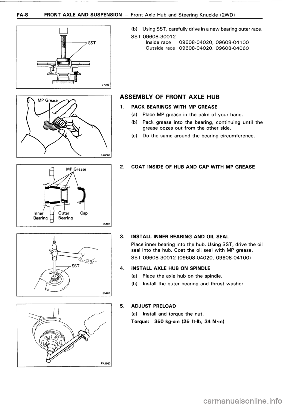 TOYOTA 4RUNNER 1986 Service Repair Manual TOYOTA 4RUNNER 1986 Service Repair Manual