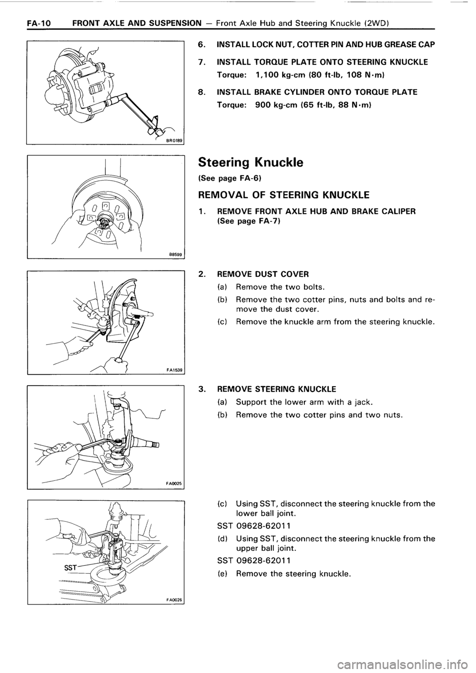 TOYOTA 4RUNNER 1986 Service Repair Manual TOYOTA 4RUNNER 1986 Service Repair Manual