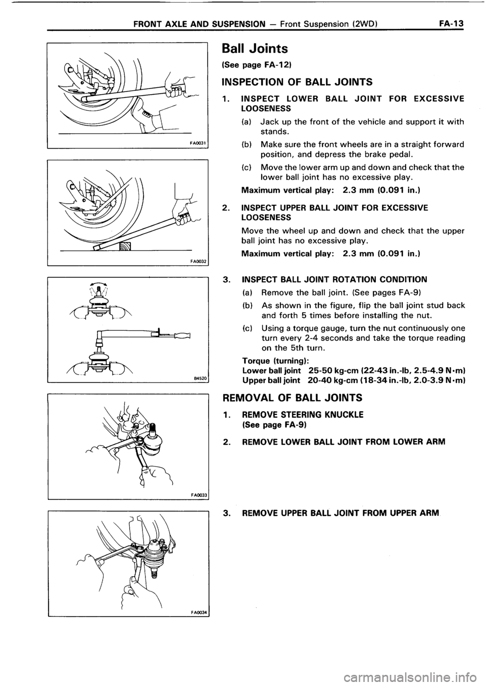 TOYOTA 4RUNNER 1986 Service Repair Manual TOYOTA 4RUNNER 1986 Service Repair Manual