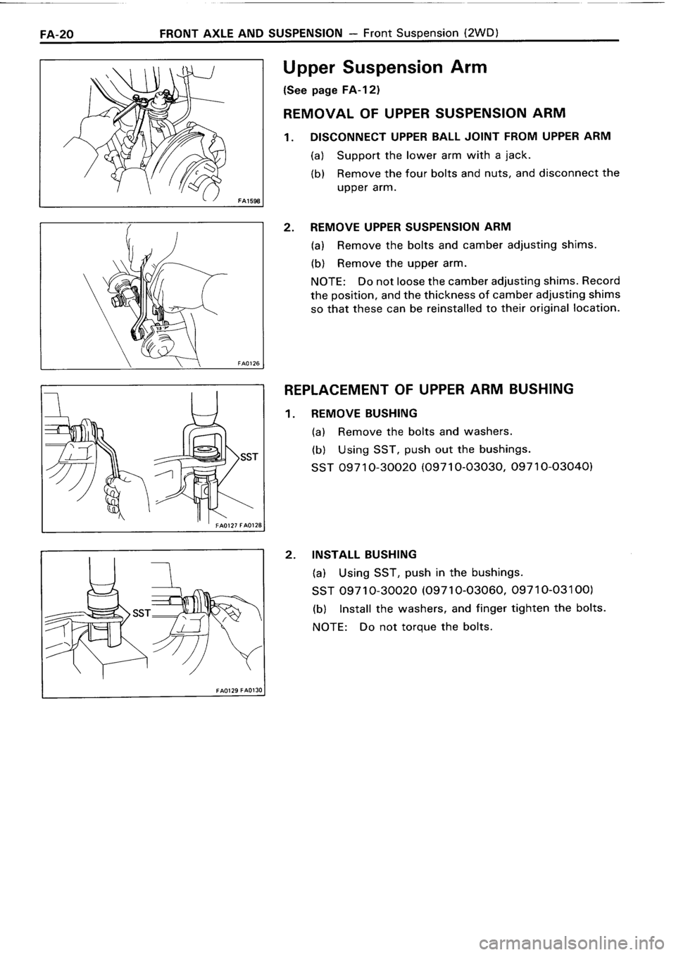 TOYOTA 4RUNNER 1986 Service Repair Manual TOYOTA 4RUNNER 1986 Service Repair Manual
