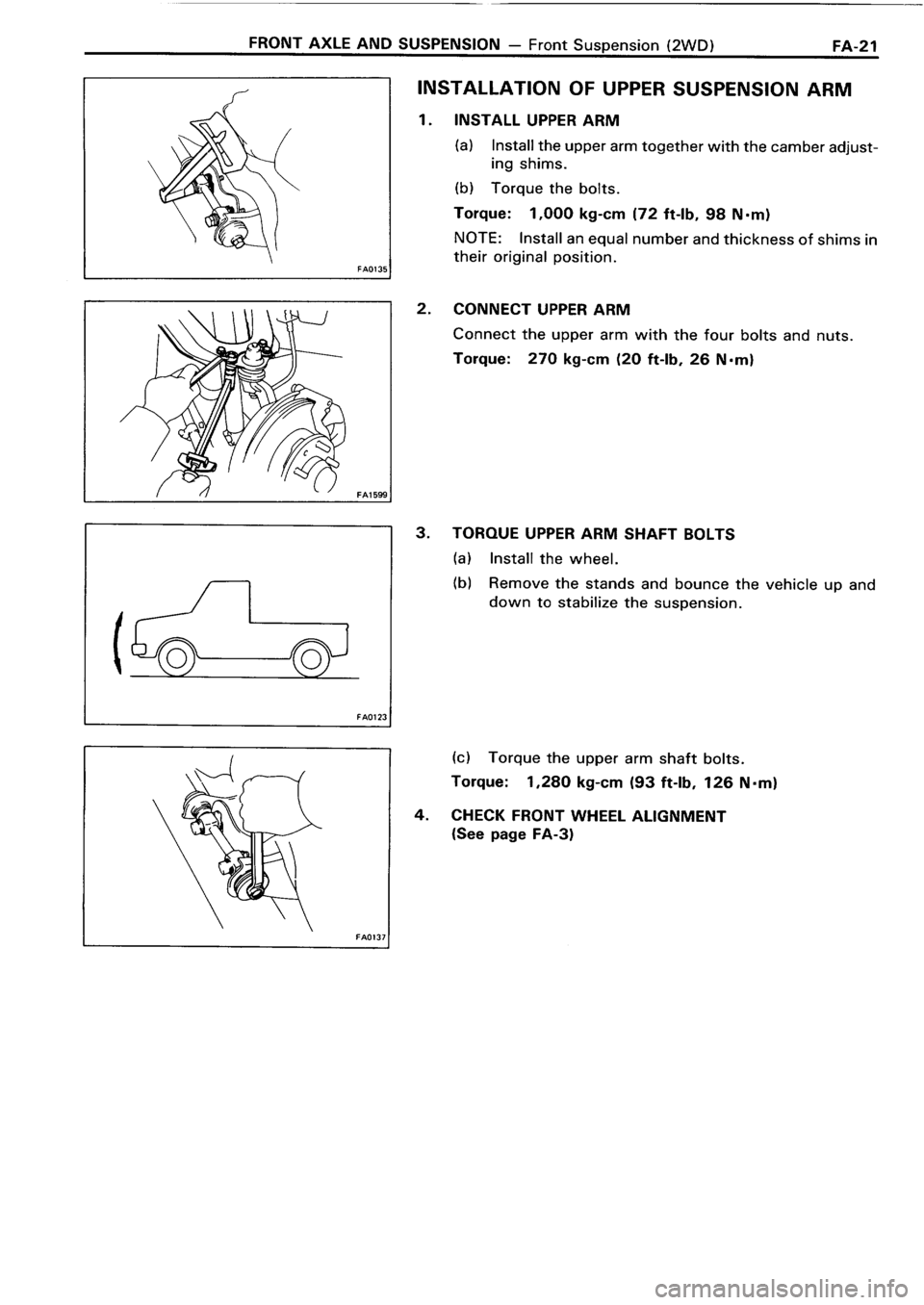 TOYOTA 4RUNNER 1986 Service Repair Manual TOYOTA 4RUNNER 1986 Service Repair Manual